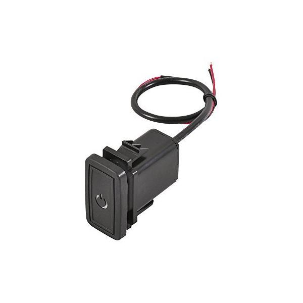 プッシュスイッチ(トヨタ・ダイハツ車用) ON-OFF DC12V・500mA [ エーモン(amon) 3219 ]