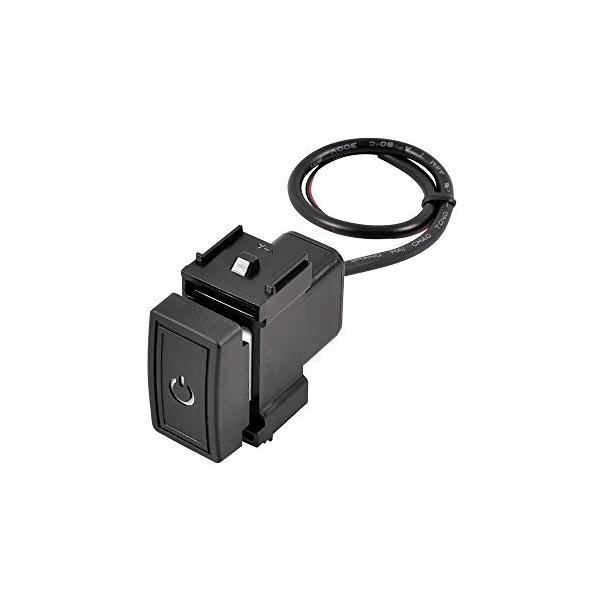 プッシュスイッチ(日産車用) ON-OFF DC12V・500mA [ エーモン(amon) 3220 ]