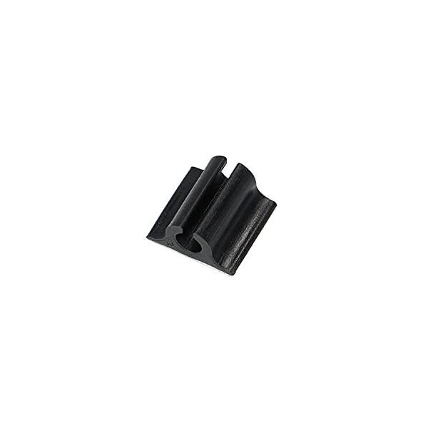 配線チューブホルダー 3φ用 5個入 黒 [ エーモン(amon) 3433 ]