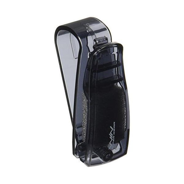 車内で置き場所に困るサングラスが手軽に収納できますワンプッシュでサングラスを出し入れできる、スプリング機能を採用便利なチケットクリップ付き仕様：スモーク製品サイズ:H68mm × W25mm × D39mm