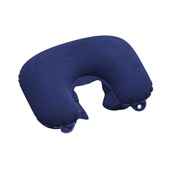 製品サイズ:H120mm × W340mm × D260mm仕様：ダークブルー●シートに座ったままでの仮眠を最適にする、携帯性に優れたエアークッションです。●お車での休息中、飛行機、新幹線などの座席でのご使用のほかに、キャンプなどレジャーで...