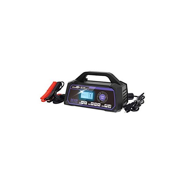 メルテック 全自動パルスバッテリー充電器 (バイク~ミニバン/小型