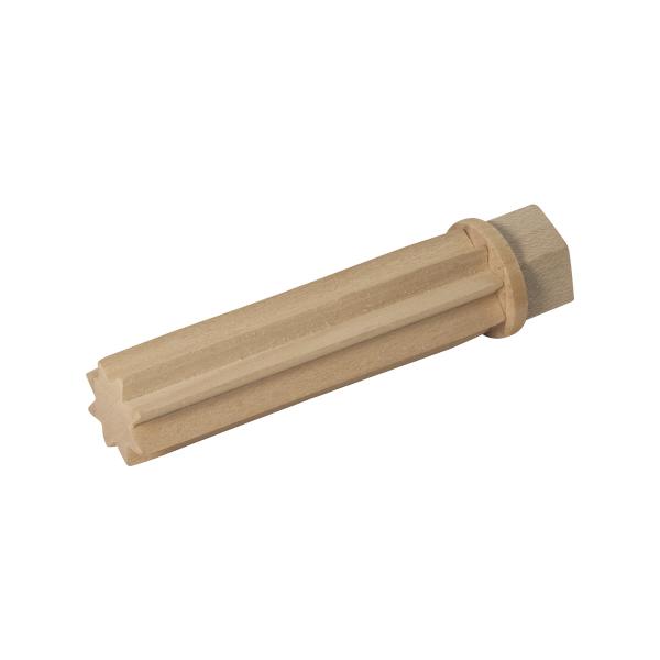 ●ハムスターやウサギのストレス解消に、歯の伸びすぎ予防に、天然木を使用したチュロス形のかじり木です。●取付部分（ボルト、ナット、ワッシャー）もすべて木製です。適応動物/ウサギ、ハムスター適応ゲージ/ワイヤーの間隔 8〜15mm本体寸法/O約...