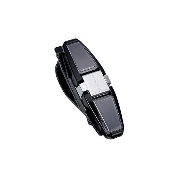 90°回転式でタテ・ヨコ取付可能　サングラスを同時に2本収納（ペンホルダー付）