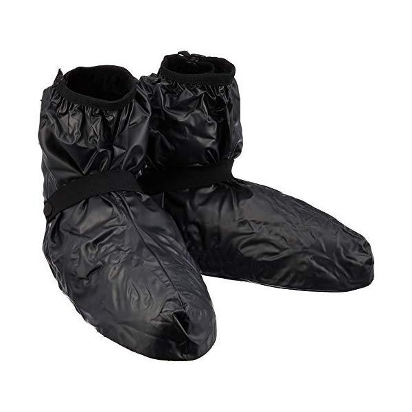 雨の日に、靴の上からそのまま履けるショートタイプの携帯用長靴Ｍサイズです サッと簡単に装着できるファスナー式ファスナーからの水濡れを防ぐフラップにより濡れにくく、雨・泥・雪などから大切な革靴を守りますまた、靴とのフィット感をアップするゴムバ...