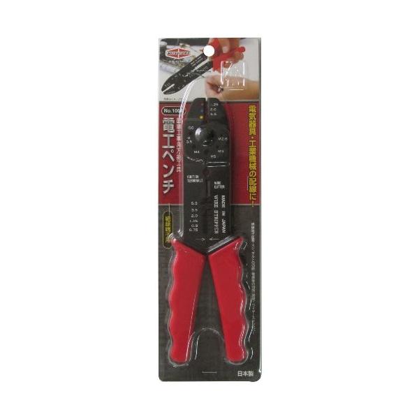 電工ペンチ 絶縁端子用 ブリスターパック 100A [ イチネンMTM ]