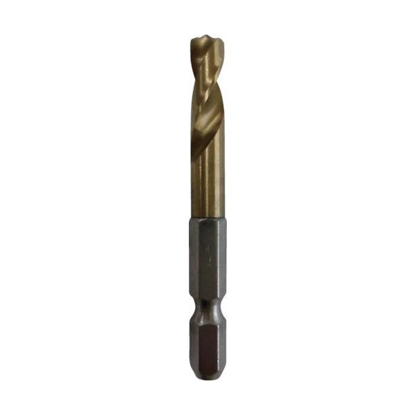 2本組 六角軸ショートドリル 3.8mm 鉄工用 チタンコーティング (金属・金工) [ イチネンMTM 26838 ]