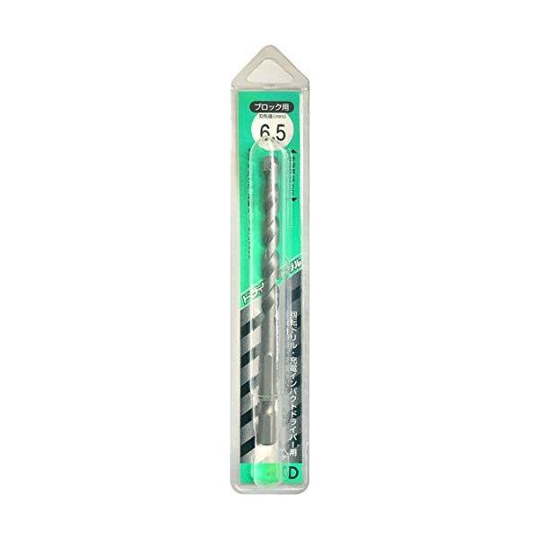 ドライバードリルDタイプ 六角軸6.35mm D-6.5 [ サンコーテクノ D-6.5 ]