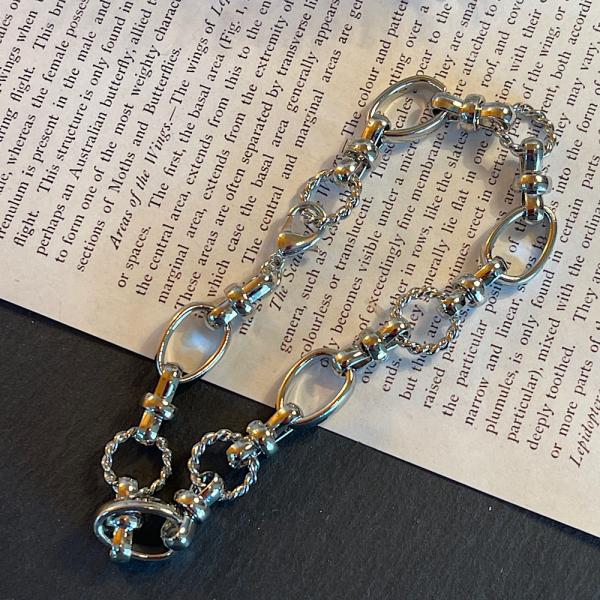 デザインチェーンブレスレット シルバー : flower studio no107 - 通販