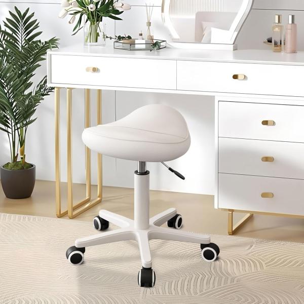 【スタイル】背もたれなし サイズ：幅約42×奥行42×高さ51〜63cm，耐荷重130KG背もたれ付き サイズ：幅約42×奥行42×高さ75〜87cm、耐荷重130KGお客様が自由にお選びいただけます。カラー：ホワイト、ブラック、グレー座面...