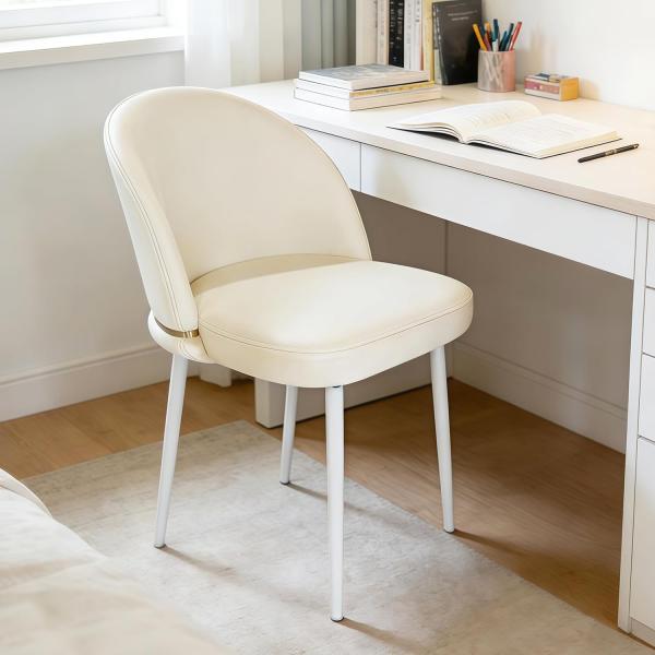 爆買 椅子 デスクチェア 360度回転 PUレザー オフィスチェア 組み立て簡単 背もたれ 人間工学 通気性 肘なし 腰サポート 勉強 在宅勤務 ダイニングチェア