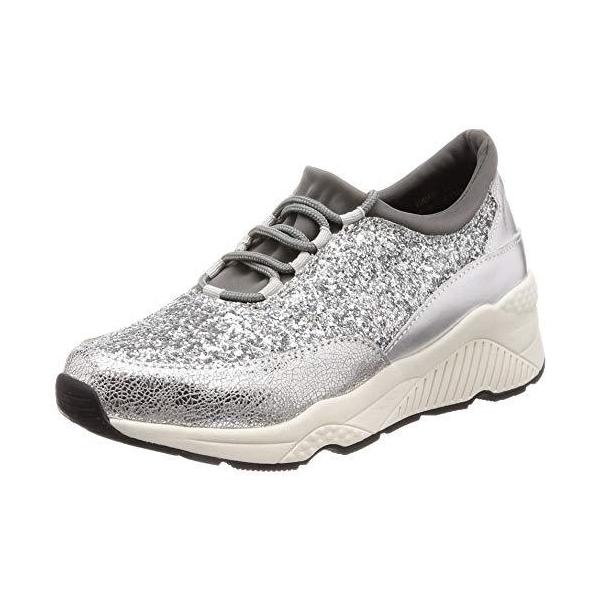 入荷中 ミオノティス スニーカー グリッタースニーカー レディース 1004m シルバー 23 5 Cm 2e Ortho99plus1 Com
