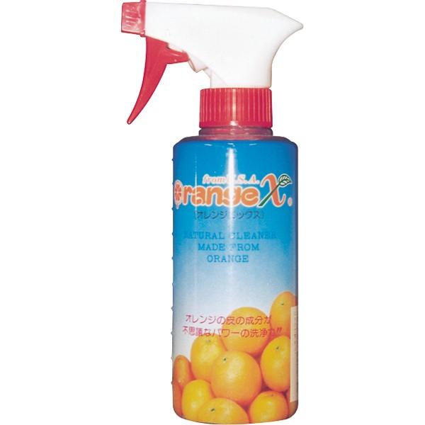 オレンジエックスを薄めてスプレー使用する時の専用容器。（中身は入っていません）●ワンちゃんに直接スプレー。（ノミ・ダニ除け）●ガラス拭き、床掃除等に。※この容器は５倍以上に薄めてお使い下さい。希釈に便利な目盛り付き。 １目盛りは約25mlで...