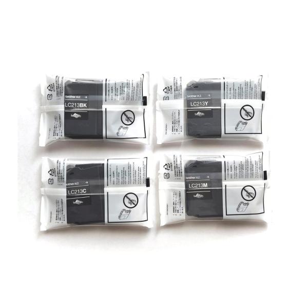 brother純正インクカートリッジ4色パック LC213-4PK　箱なしアウトレット