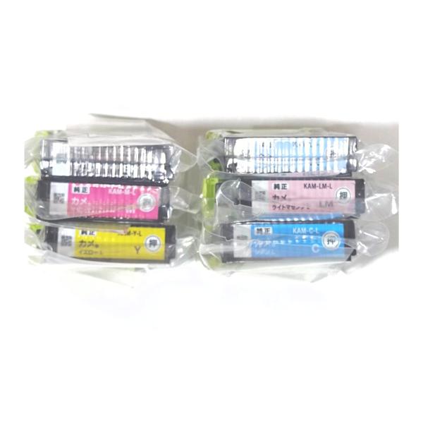 新品　エプソン　インク　KAM-6CL-L 純正 Amazon.co.jp: エプソン 純正 インクカートリッジ カメ KAM-6CL