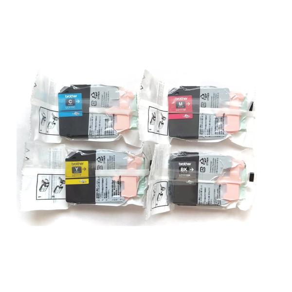 brother純正 インクカートリッジ4色パック LC111-4PK　箱なしアウトレット