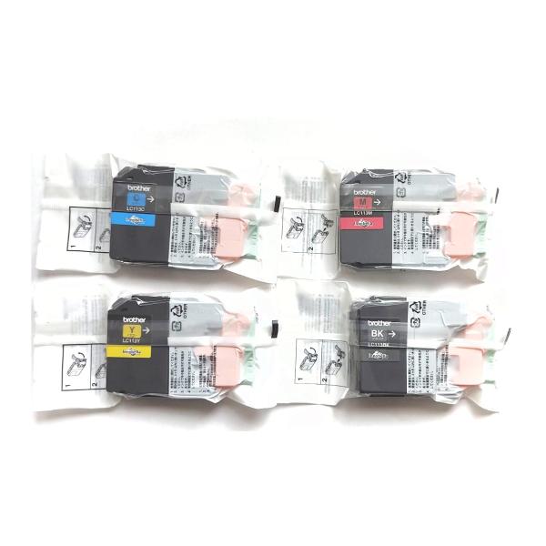brother純正 インクカートリッジ4色パック LC113-4PK　箱なしアウトレット