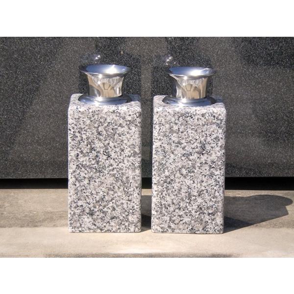 税込 送料込価格 お墓 花立 白御影石 G623 ステンレス花筒付き Buyee 日本代购平台 产品购物网站大全 Buyee一站式代购 Bot Online