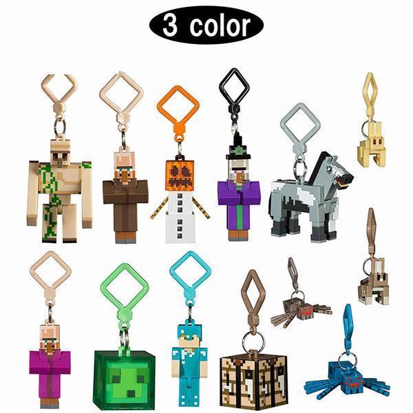 Minecraft アクリルキーホルダー マインクラフト ぬいぐるみ 人形 雑貨 グッズ かわいい キューブボールチェーンマスコット ブロック Zh いろしるべストア 通販 Yahoo ショッピング