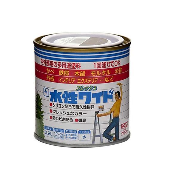 【特長】●塗膜は汚れにくく、付着した汚れも水ぶきで簡単に洗浄できる（ウォッシャビリティに優れる）高性能塗料です。●タレにくい、微臭タイプ。●強力かび止め剤、さび止め剤配合。【用途】●かべ・鉄部・木部・モルタル・浴室・外板・インテリア・エクス...