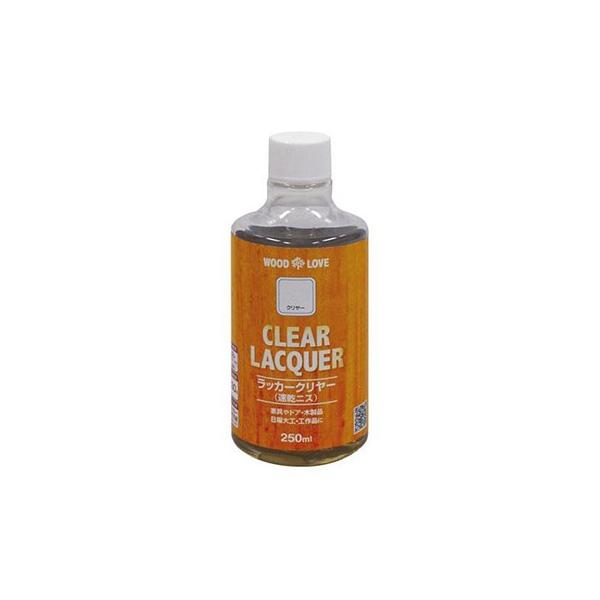 【公式ストア】ペンキ ラッカー 塗料 ニッペ 木部 DIY 速乾ニス | WL ラッカークリヤー(速乾ニス) 250ml