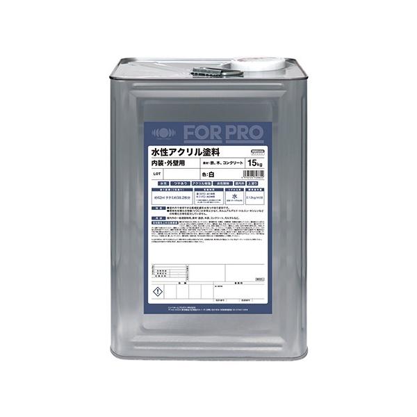 【特長】●屋内外で使用できる環境配慮形水性つやあり塗料です。●揮発性有機化合物量（VOC）が非常に少なく、ホルムアルデヒド・トルエン・キシレンなどの有機化合物を配合していません。 【用途】屋内外の一般建築物用。素材：鉄部、木部、コンクリート...