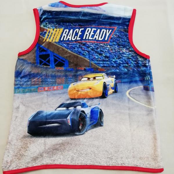 ディズニー　カーズ　転写プリント　薄手スリーパー 110/130cm