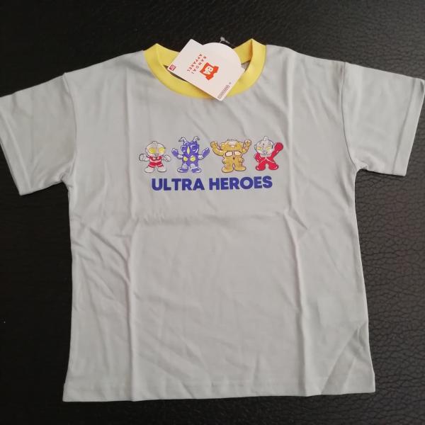 ウルトラヒーローズ  　半袖Tシャツ　SR8813　110cm/120cm　ウルトラマン＆怪獣