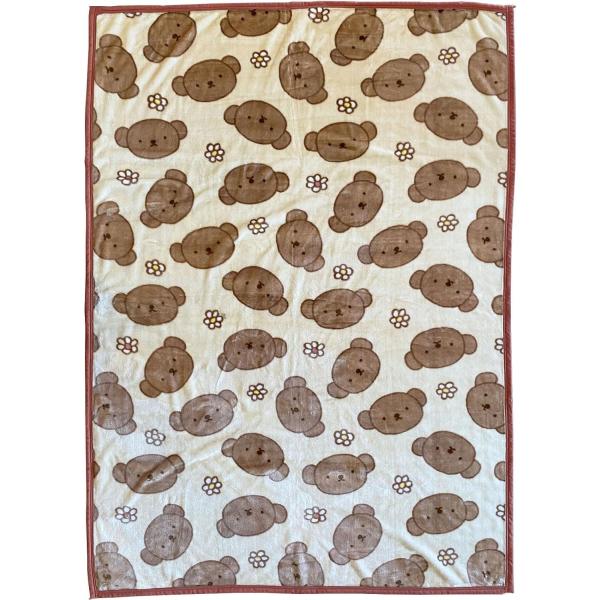 かわいいあったかポリエステルマイヤーシングル毛布です。素材はポリエステル100％。一重なので軽くてしなやか。ご家庭で洗濯OK【サイズ】140cm×200cm【品質】毛羽部分ポリエステル100％乾きが早く、しわになりにくく耐久性に優れています