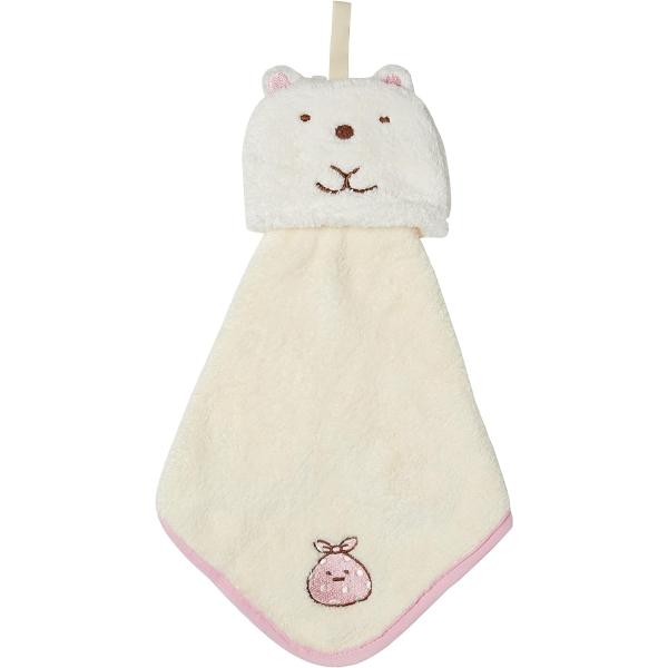 丸眞 ループタオル マイクロ素材 すみっコぐらし しろくまとおでかけ 入園入学グッズ 入園入学準備 保育園 幼稚園 小学校 女の子