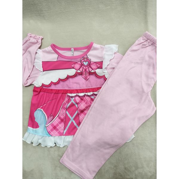 なりきり変身薄手素材素材長袖パジャマ　　Tシャツや下着にも使われる薄地で伸縮性のある生地になります。柔らかな肌触りと薄地なので真夏にも着用頂けます【素材】　　　　　　　本体　　　　ポリエステル65％・綿35％　　　　　前見頃（別生地）ポリエ...