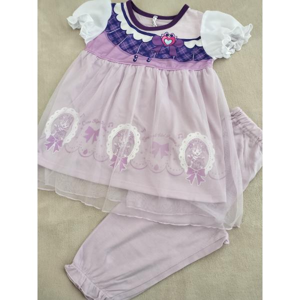 [バンダイ]キミとアイドルプリキュア　半袖なりきりパジャマ 変身パジャマ ルームウェア パープル