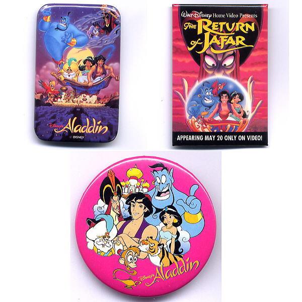 ディズニー アラジン 缶バッジと缶バッジタイプバッジ3個 Usa Bg 1308 イズクラブyahoo ショップ 通販 Yahoo ショッピング