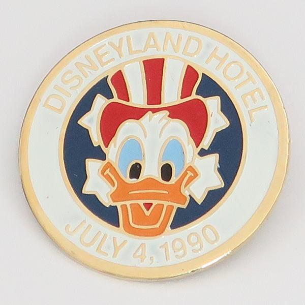ディズニー ドナルド ディズニーホテル1990年7月4日 バッジ キャスト限定 ディズニーランドホテル Usa 1990年7月4日リリース Bg イズクラブyahoo ショップ 通販 Yahoo ショッピング