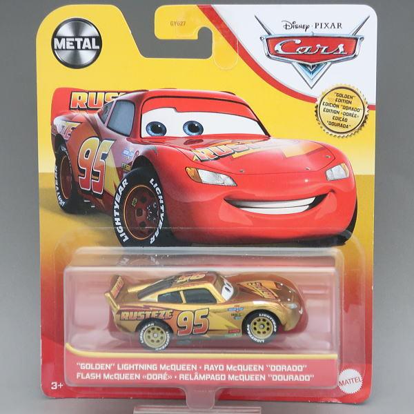 ディズニー カーズ Cars ゴールデン ライトニングマックィーン Golden Lightning Mcqueen マテル社 Usa 21年 新品 Cars000 イズクラブyahoo ショップ 通販 Yahoo ショッピング