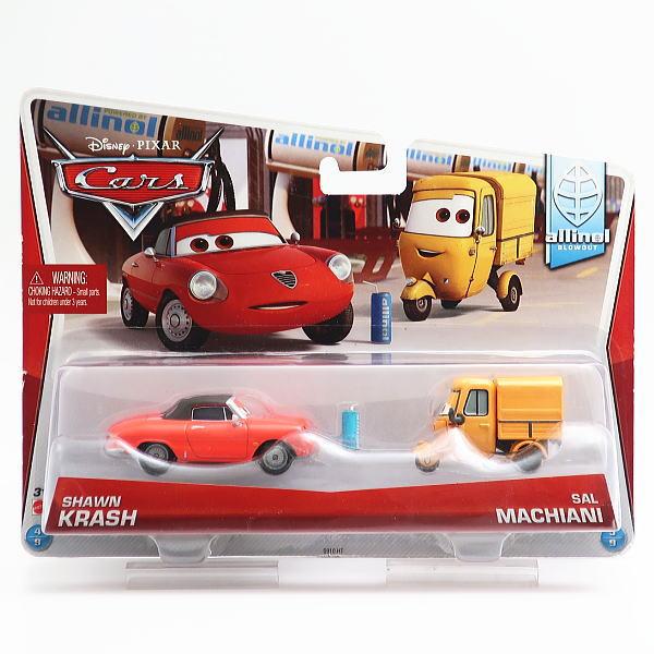 PIXAR ディズニー カーズ Cars ショーン・クラッシュ＆サル
