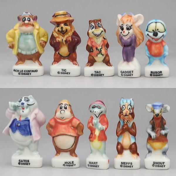ディズニー チップ デール キングパイ フィギュア10個セット ポーセリン製 フランス 生産終了品 フェーブ Cd イズクラブyahoo ショップ 通販 Yahoo ショッピング