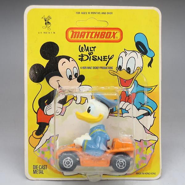 Disney（ディズニー） ドナルド ミニカー オレンジカー（A） MATCHBOX