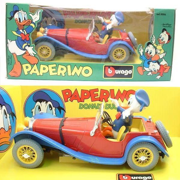 ディズニー ドナルド ダイキャストカー 1/18スケール イタリア ディズニー ドナルド ダイキャストカー 1/18スケール イタリア