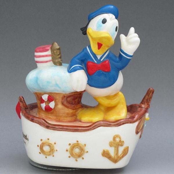 【良品 希少】ドナルド　陶器 オルゴール ドナルド陶器オルゴール
