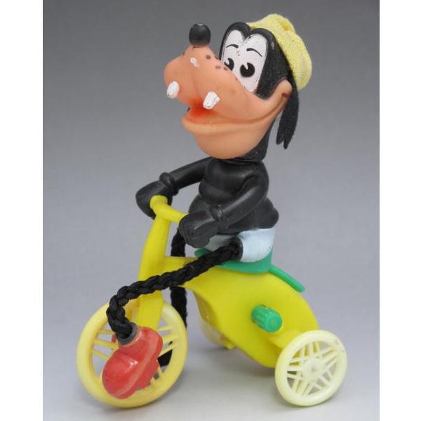 Disney（ディズニー） グーフィー ゼンマイ自転車 スペイン製 1970年代