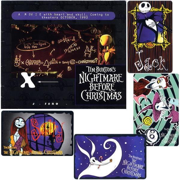 ディズニー ナイトメアー ビフォア クリスマス 映画紹介リーフ キャラクターカード4枚 Usa Nm006 イズクラブyahoo ショップ 通販 Yahoo ショッピング