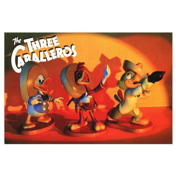 Disney（ディズニー） 三人の騎士 WDCCポストカード ドナルド ホセ