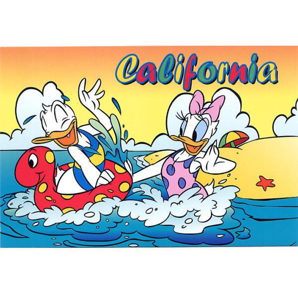 ディズニー ドナルド デイジー ポストカード カリフォルニア カナダ製 海水浴 Pc イズクラブyahoo ショップ 通販 Yahoo ショッピング