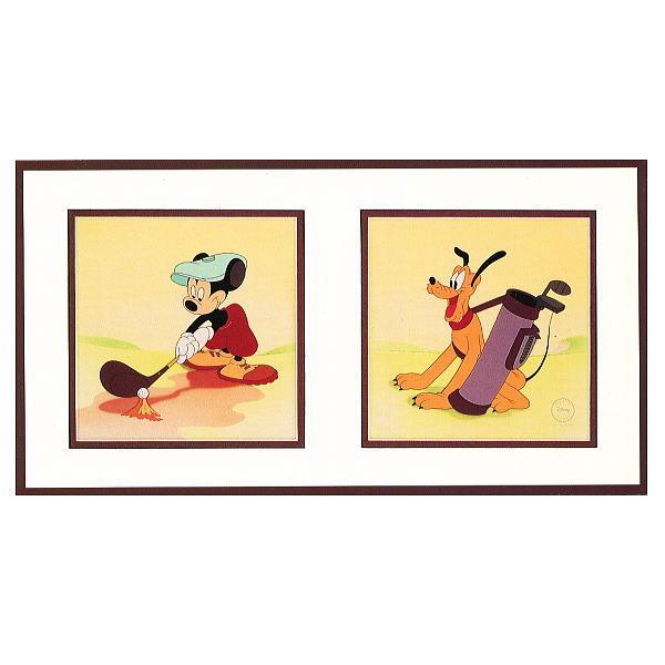 ディズニーセル画ミッキー＆プルート