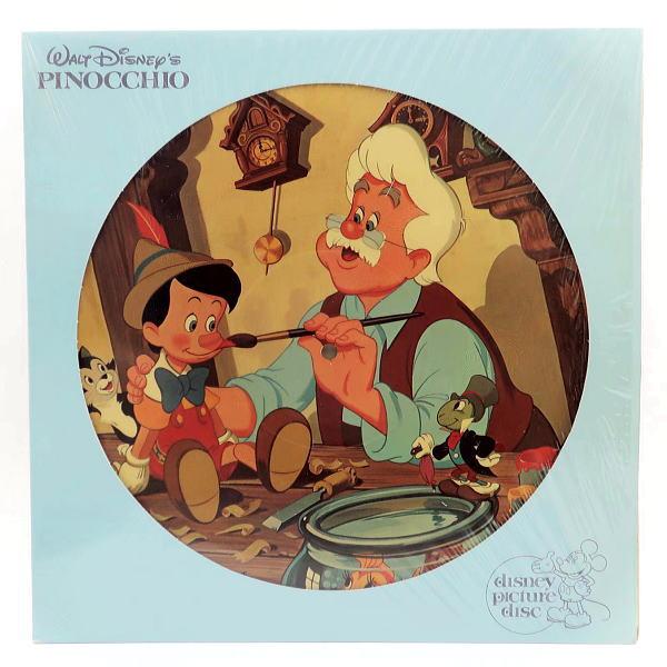 Disney ディズニー ピノキオ ピクチャーLPレコード 1980年 USA盤 Disney ディズニー ピノキオ ピクチャーLPレコード 1980年 USA盤