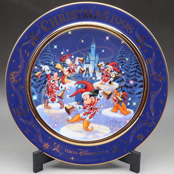 東京ディズニーランド　クリスマスプレート Disney（ディズニー） TDLクリスマスファンタジー1998 プレート 東京