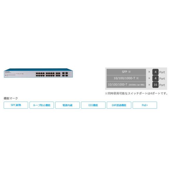 APRESIA スイッチングハブ 24ポート APLGS120GTPOE ApresiaLightGS120GT-PoE 販売終了(2024年11月30日)｜スモール