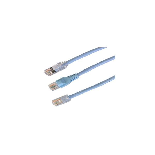 冨士電線 Cat5e RJ45コネクタ付 LANケーブル （色） 6mモノ