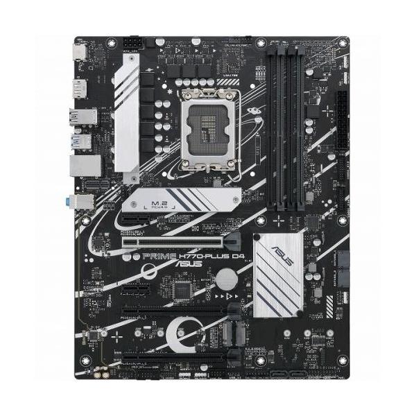 ASUS PRIME/H770-PLUS/D4 Intel H770チップセット搭載 LGA1700 ATX 